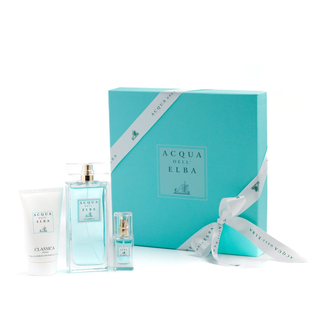 Classica Donna Gift Set: 50ml Eau de Parfum with 15ml EdP & 75ml